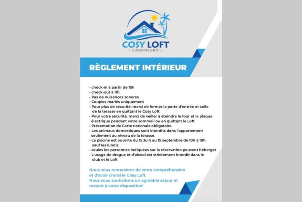 شقة Cosy Loft Saphir كابو نيغرو المظهر الخارجي الصورة